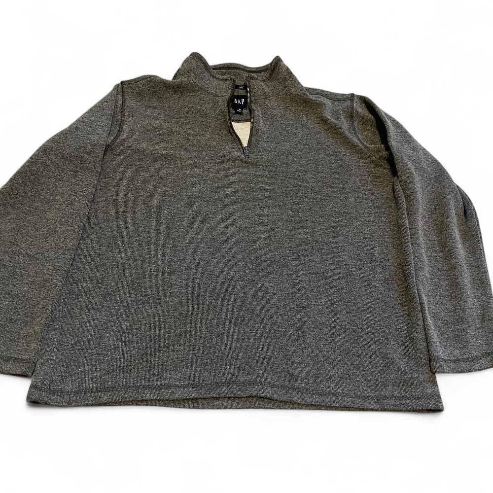 Gap grey quarter zip jumper Size XL